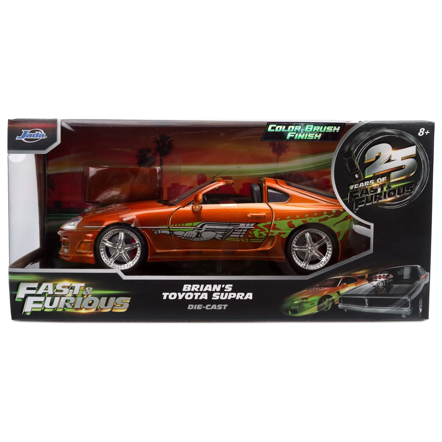 Fast & Furious Diecast Model 1/24 Anniversary Toyota Supra produktová fotografia
