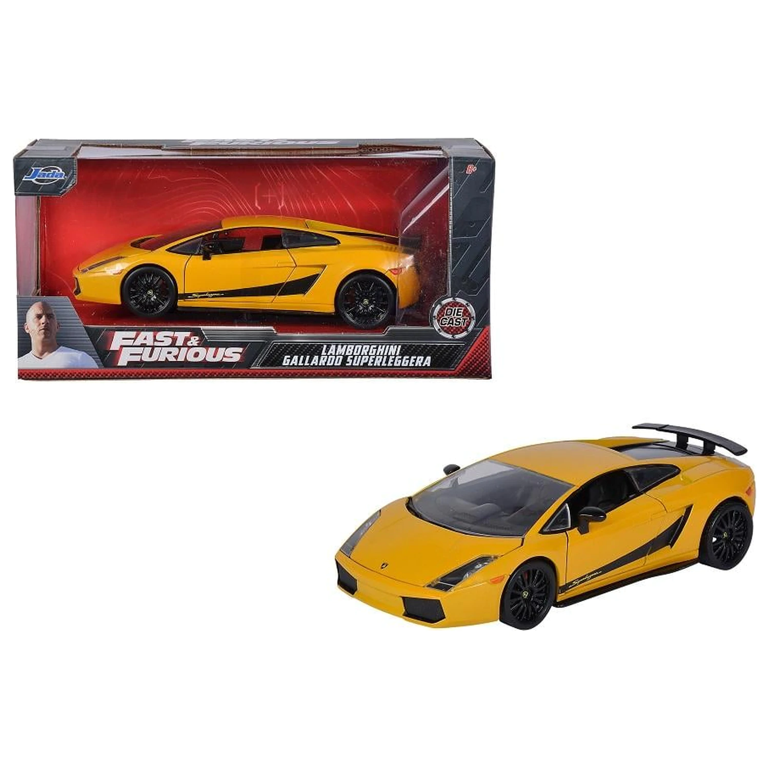 Fast & Furious Lamborghini Gallardo 1:24 produktová fotografia