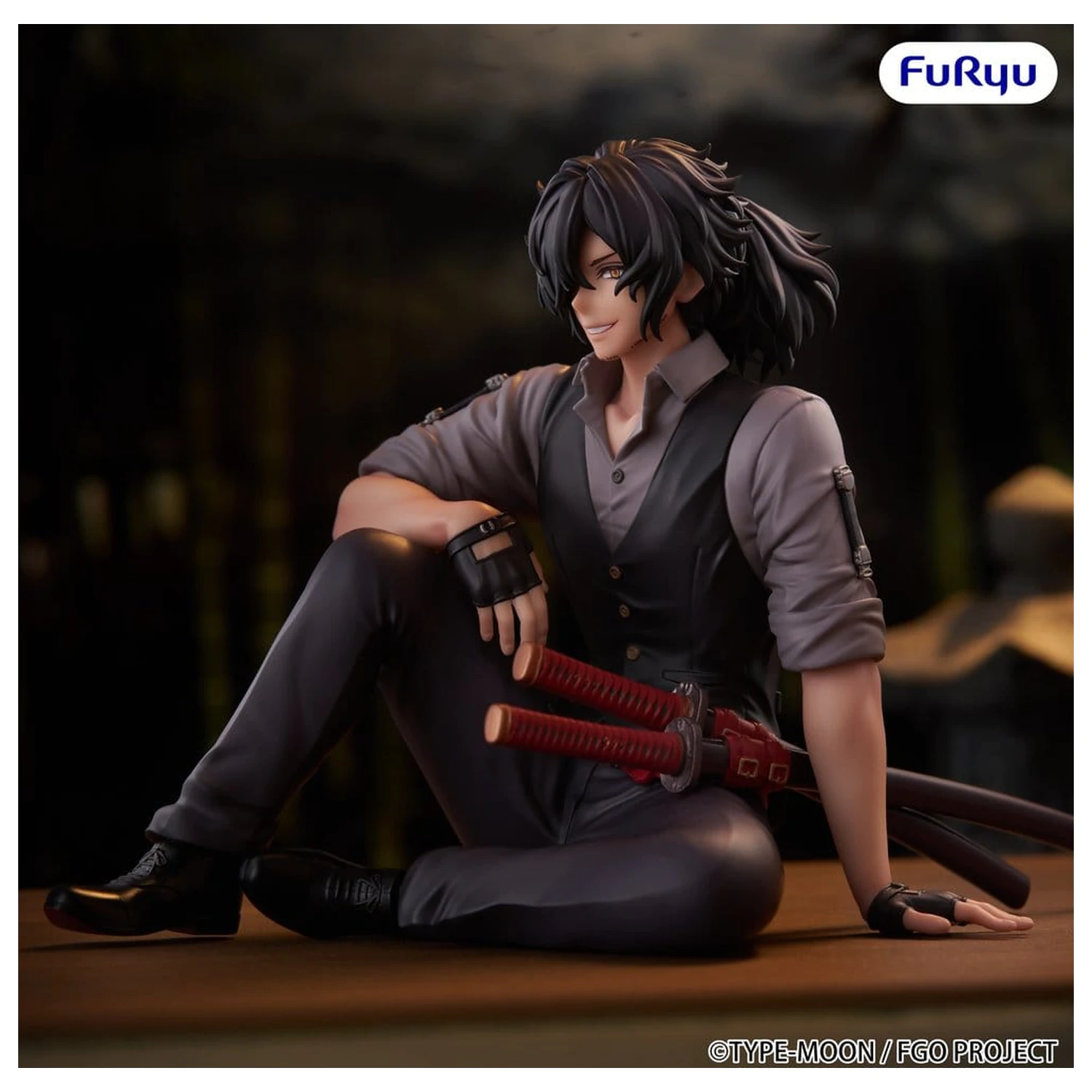 Fate/Grand Order Noodle Stopper PVC Figúrka Assassin Izou Okada Awesome Dapper Suit 9 cm produktová fotografia