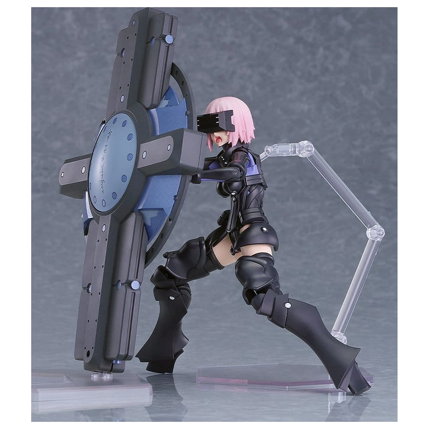 Fate/Grand Order Plamatea Plastový model Kit Shielder/Mash Kyrielight (Ortinax) Black Barrel Edition 17 cm produktová fotografia