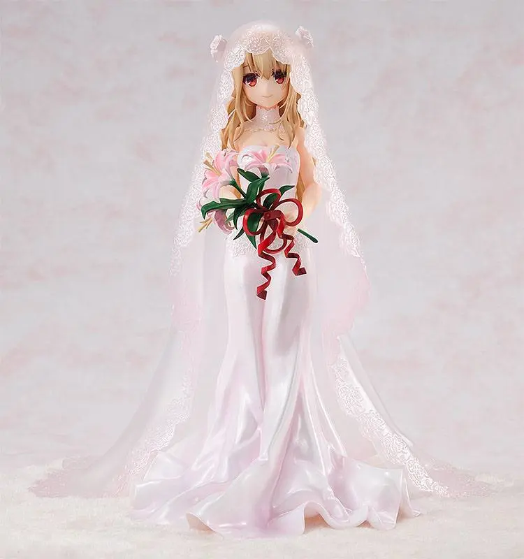 Fate/kaleid liner Prisma Illya PVC soška 1/7 Illyasviel von Einzbern: Wedding Dress Ver. 21 cm termékfotó