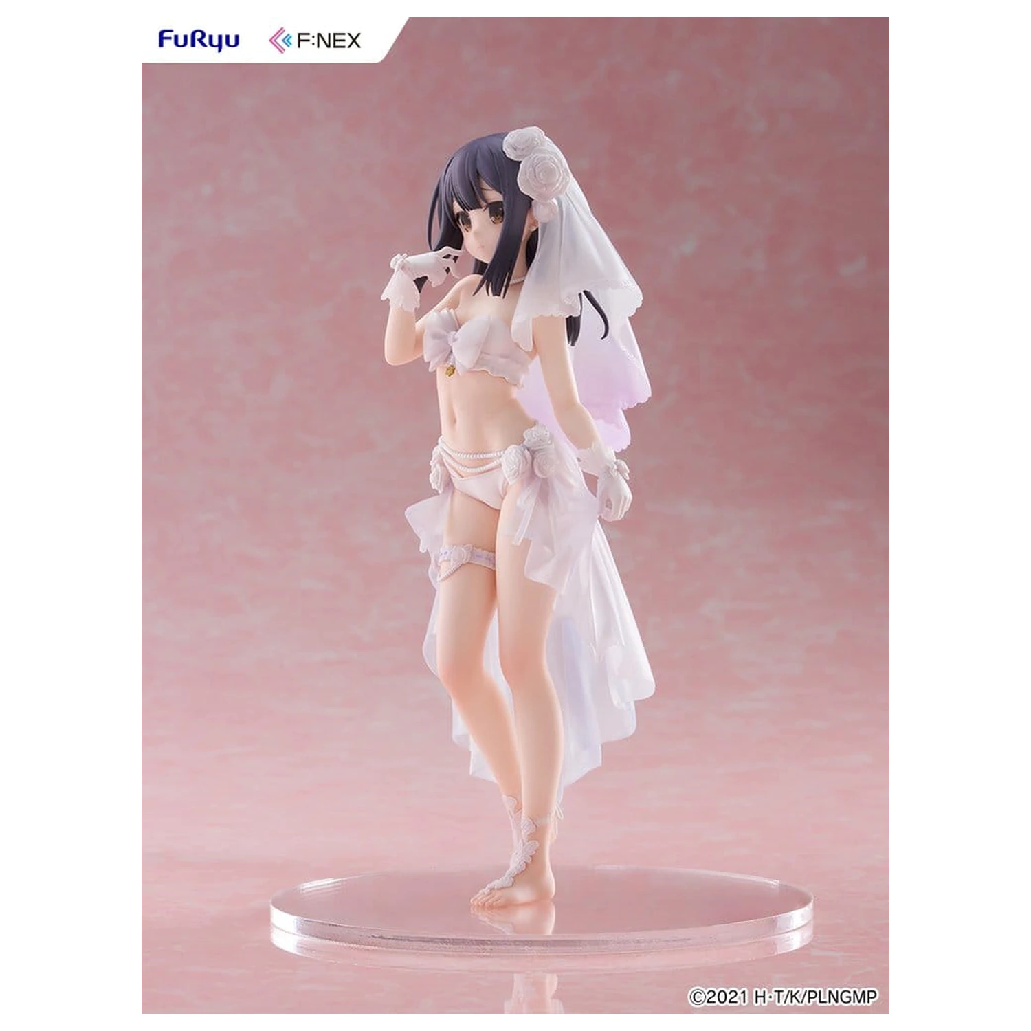 Fate/kaleid liner Prisma Illya: Licht - The Nameless Girl F:NEX PVC figúrka 1/7 Miyu Edelfelt Wedding Swimsuit Ver. 21 cm produktová fotografia