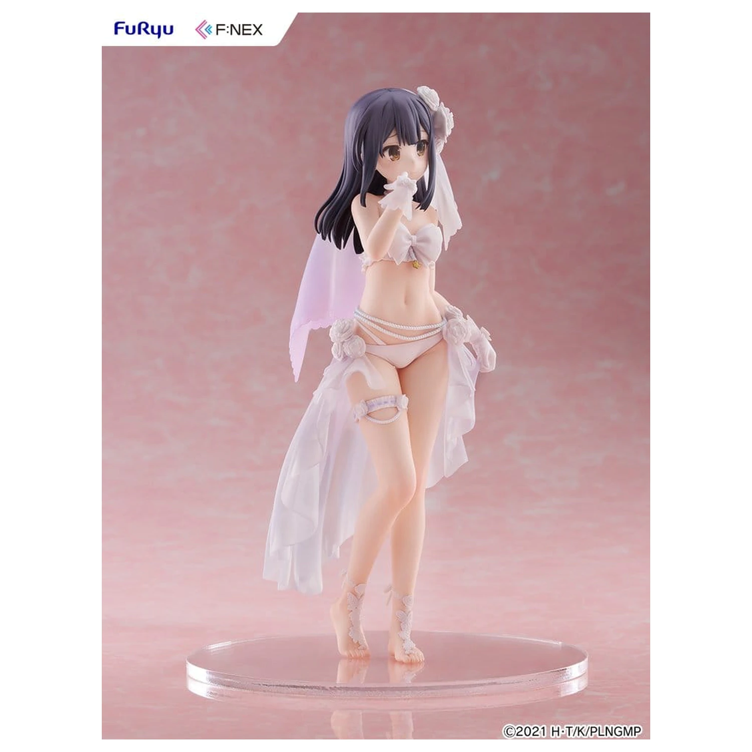 Fate/kaleid liner Prisma Illya: Licht - The Nameless Girl F:NEX PVC figúrka 1/7 Miyu Edelfelt Wedding Swimsuit Ver. 21 cm produktová fotografia