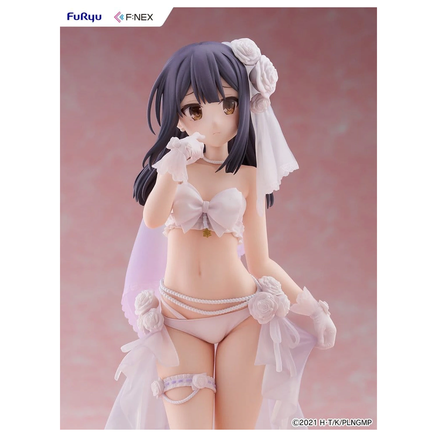 Fate/kaleid liner Prisma Illya: Licht - The Nameless Girl F:NEX PVC figúrka 1/7 Miyu Edelfelt Wedding Swimsuit Ver. 21 cm produktová fotografia
