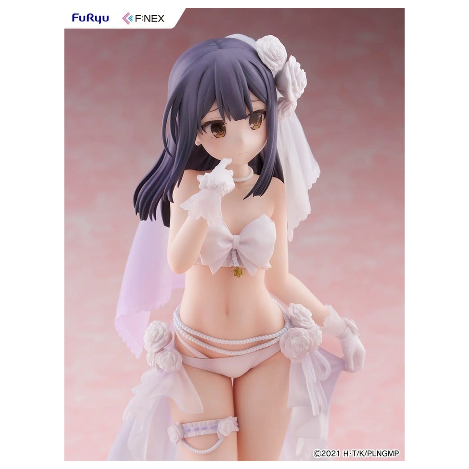 Fate/kaleid liner Prisma Illya: Licht - The Nameless Girl F:NEX PVC figúrka 1/7 Miyu Edelfelt Wedding Swimsuit Ver. 21 cm produktová fotografia