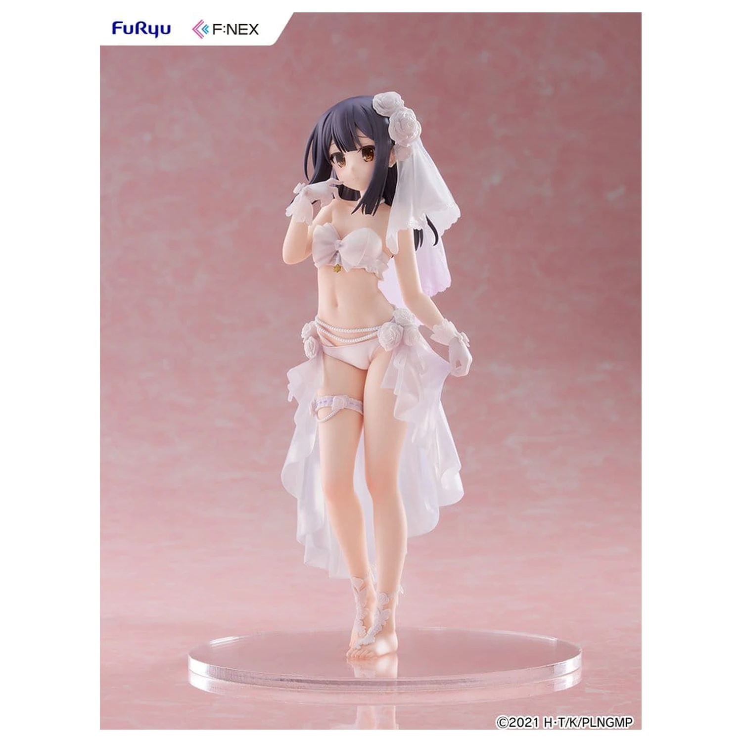Fate/kaleid liner Prisma Illya: Licht - The Nameless Girl F:NEX PVC figúrka 1/7 Miyu Edelfelt Wedding Swimsuit Ver. 21 cm produktová fotografia