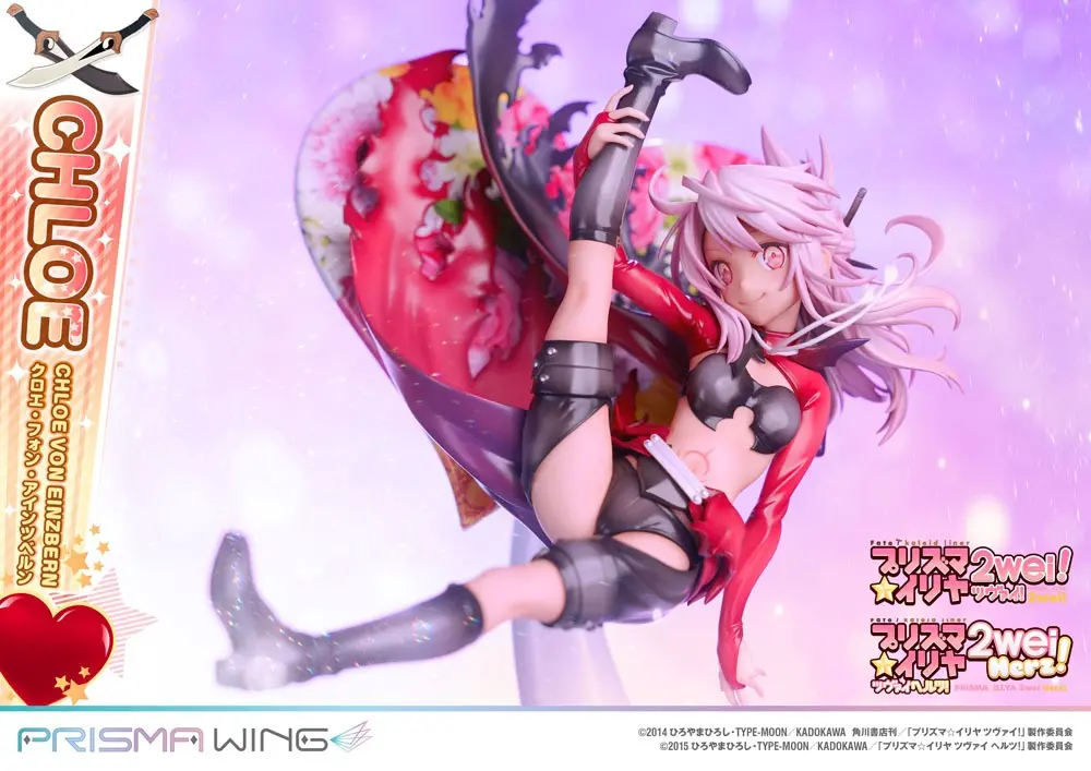 Fate/kaleid liner Prisma Illya Prisma Wing PVC soška 1/7 Chloe von Einzbern 20 cm termékfotó