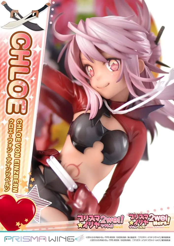 Fate/kaleid liner Prisma Illya Prisma Wing PVC soška 1/7 Chloe von Einzbern 20 cm termékfotó