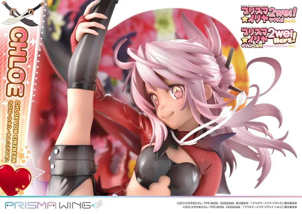 Fate/kaleid liner Prisma Illya Prisma Wing PVC soška 1/7 Chloe von Einzbern 20 cm termékfotó