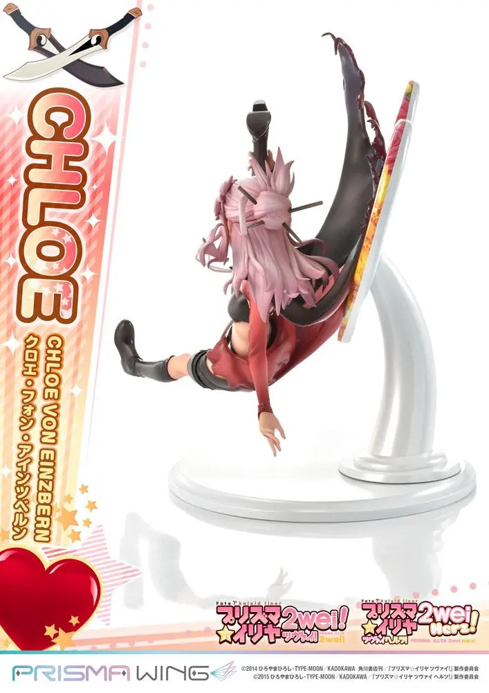 Fate/kaleid liner Prisma Illya Prisma Wing PVC soška 1/7 Chloe von Einzbern 20 cm termékfotó