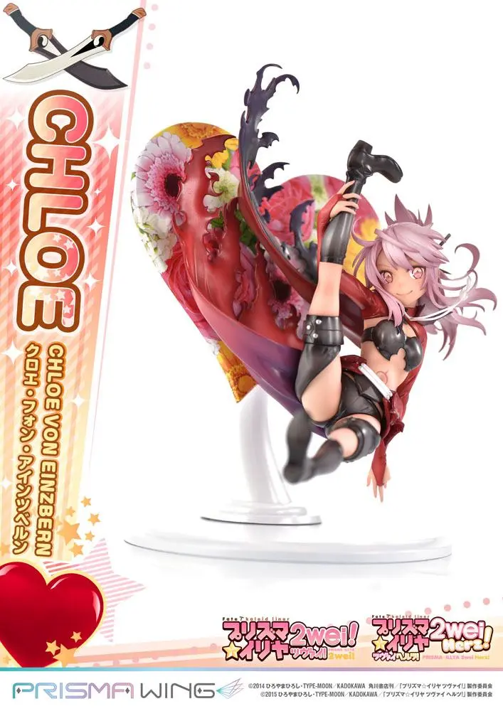 Fate/kaleid liner Prisma Illya Prisma Wing PVC soška 1/7 Chloe von Einzbern 20 cm termékfotó