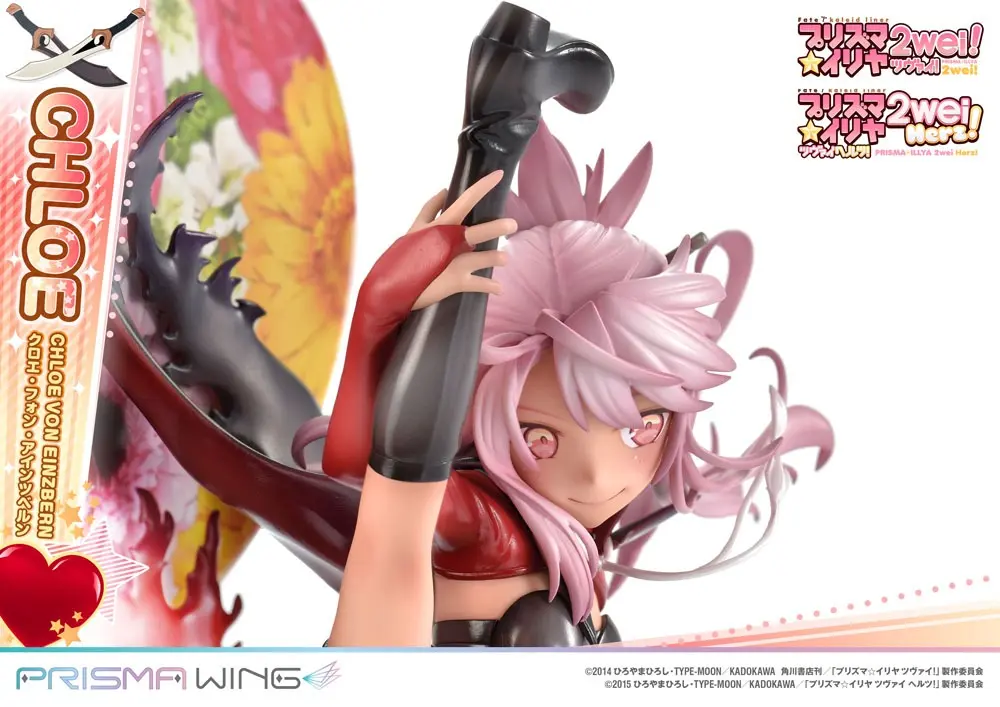 Fate/kaleid liner Prisma Illya Prisma Wing PVC soška 1/7 Chloe von Einzbern 20 cm termékfotó