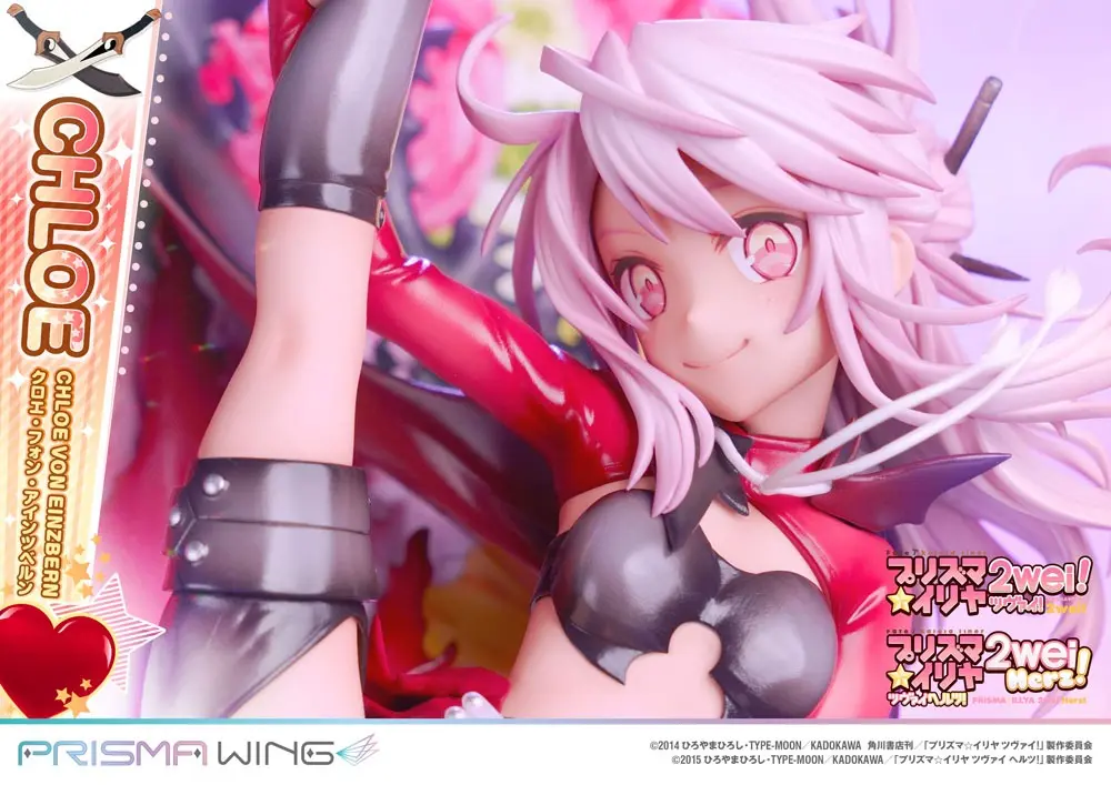 Fate/kaleid liner Prisma Illya Prisma Wing PVC soška 1/7 Chloe von Einzbern 20 cm termékfotó