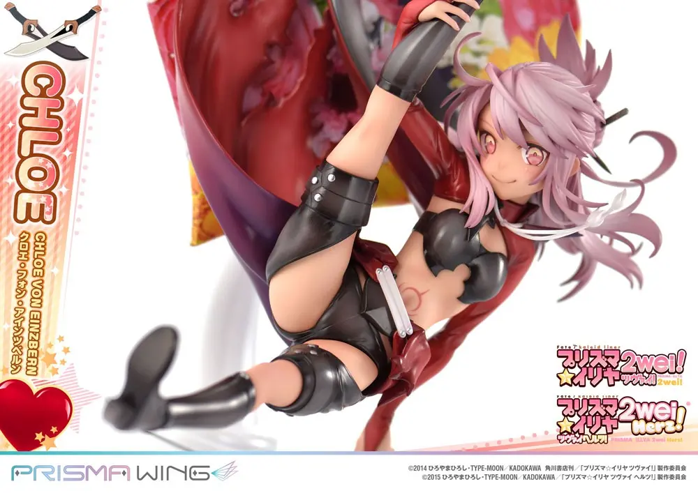 Fate/kaleid liner Prisma Illya Prisma Wing PVC soška 1/7 Chloe von Einzbern 20 cm termékfotó