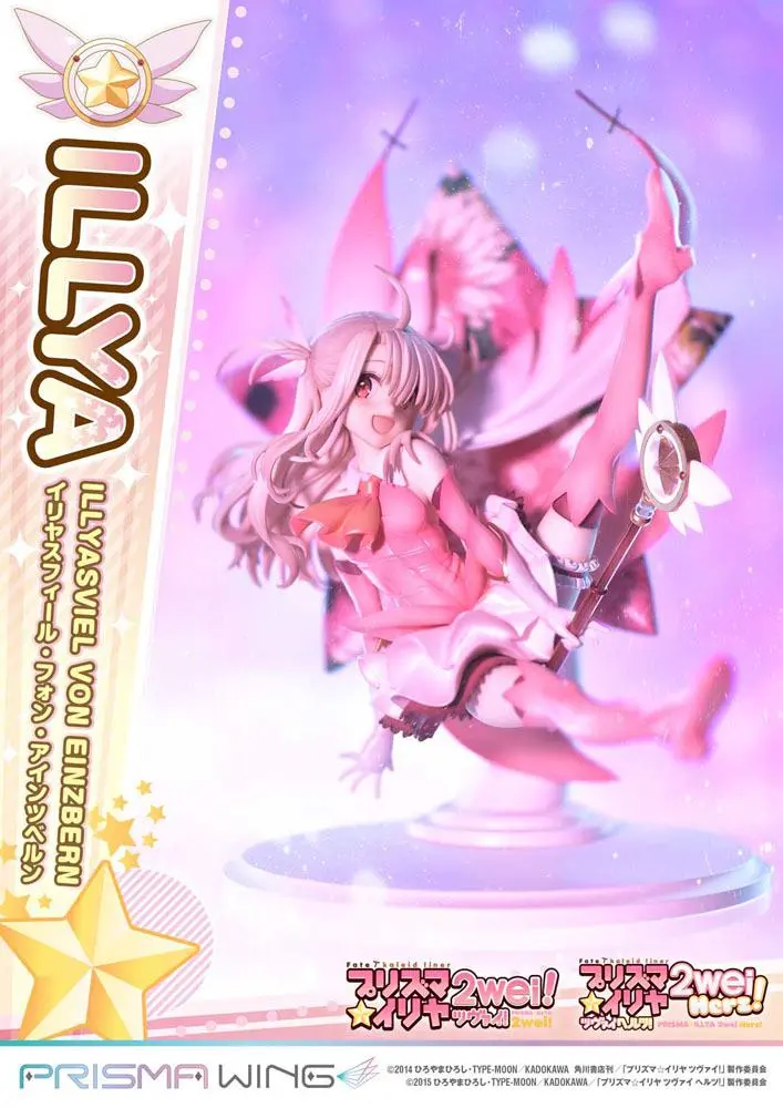 Fate Prisma Wing PVC soška 1/7 Illyasviel von Einzbern Bonus verzia 20 cm termékfotó