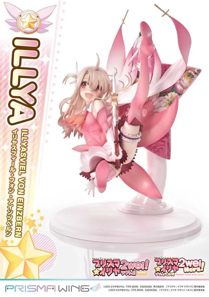 Fate Prisma Wing PVC soška 1/7 Illyasviel von Einzbern Bonus verzia 20 cm termékfotó