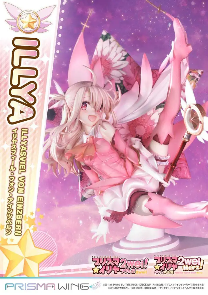 Fate Prisma Wing PVC soška 1/7 Illyasviel von Einzbern Bonus verzia 20 cm termékfotó