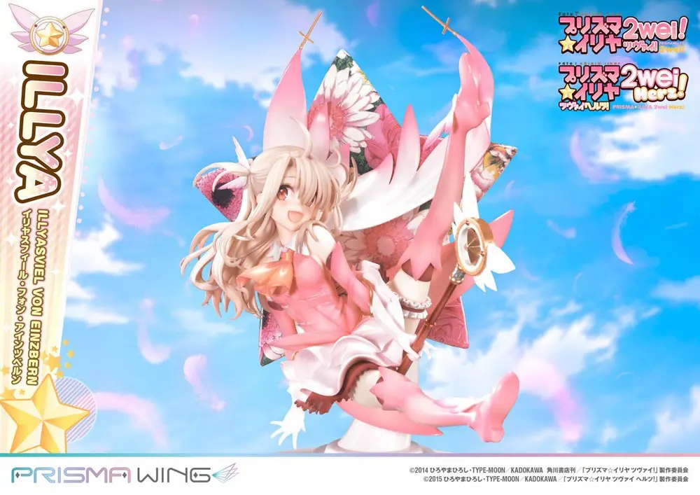 Fate Prisma Wing PVC soška 1/7 Illyasviel von Einzbern Bonus verzia 20 cm termékfotó