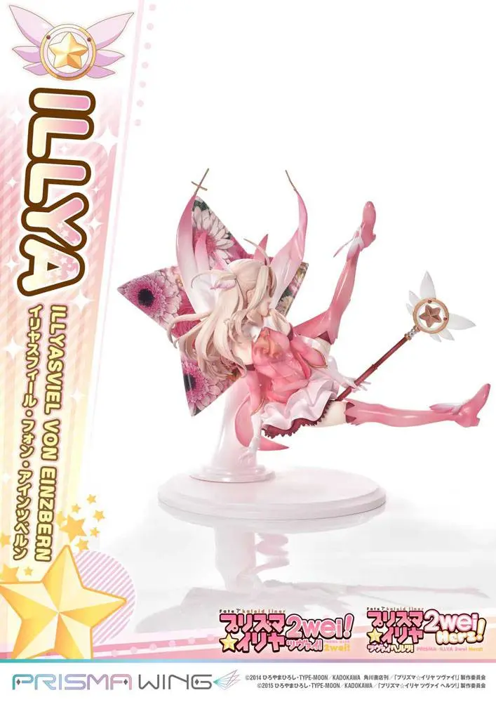 Fate Prisma Wing PVC soška 1/7 Illyasviel von Einzbern Bonus verzia 20 cm termékfotó