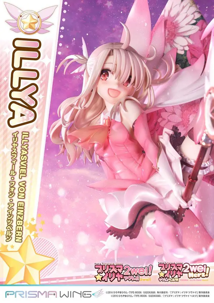 Fate Prisma Wing PVC soška 1/7 Illyasviel von Einzbern Bonus verzia 20 cm termékfotó