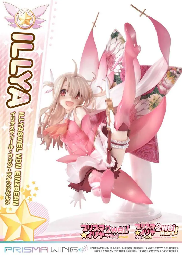 Fate Prisma Wing PVC soška 1/7 Illyasviel von Einzbern Bonus verzia 20 cm termékfotó