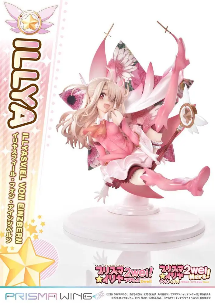 Fate Prisma Wing PVC soška 1/7 Illyasviel von Einzbern Bonus verzia 20 cm termékfotó