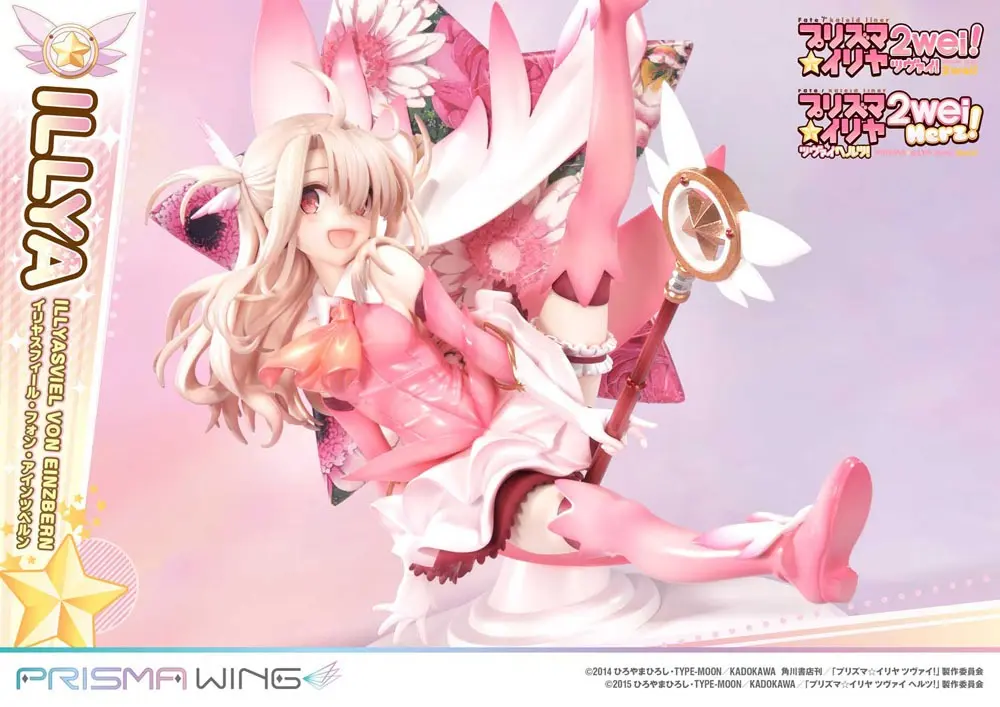 Fate Prisma Wing PVC soška 1/7 Illyasviel von Einzbern Bonus verzia 20 cm termékfotó