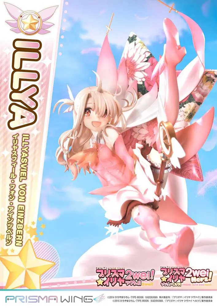 Fate Prisma Wing PVC soška 1/7 Illyasviel von Einzbern Bonus verzia 20 cm termékfotó