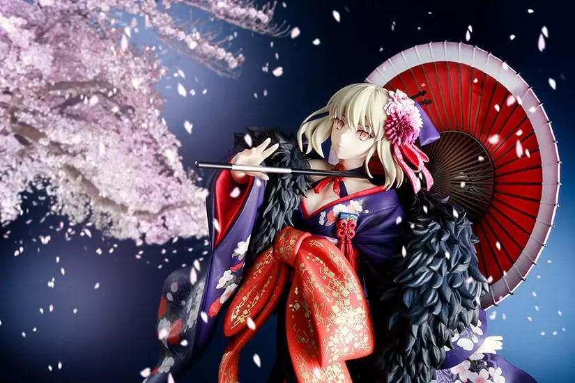 Fate/stay night: Heaven's Feel PVC soška 1/7 Saber Alter: verzia Kimono (opakovane) 28 cm termékfotó