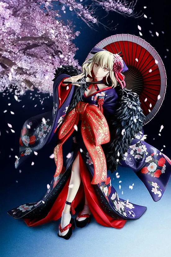 Fate/stay night: Heaven's Feel PVC soška 1/7 Saber Alter: verzia Kimono (opakovane) 28 cm termékfotó