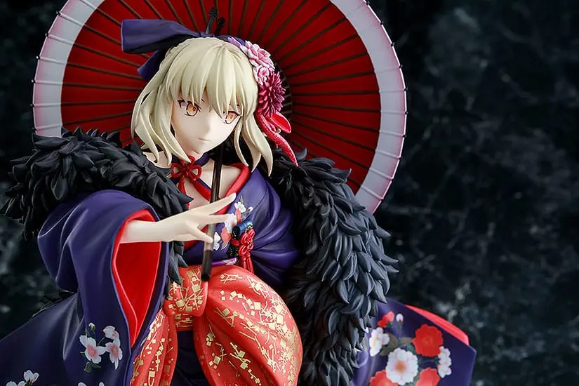 Fate/stay night: Heaven's Feel PVC soška 1/7 Saber Alter: verzia Kimono (opakovane) 28 cm termékfotó