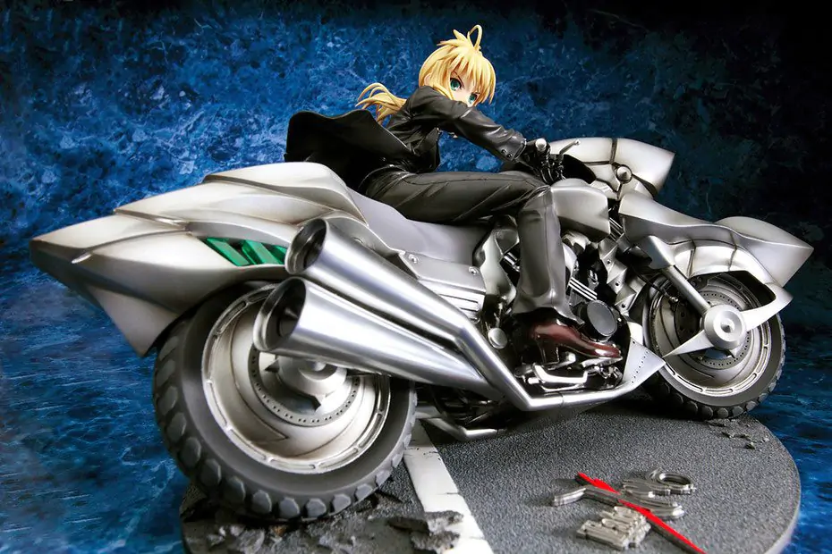 Fate/Zero Socha 1/8 Saber & Saber Motored Cuirassier (re-run) 16 cm produktová fotografia