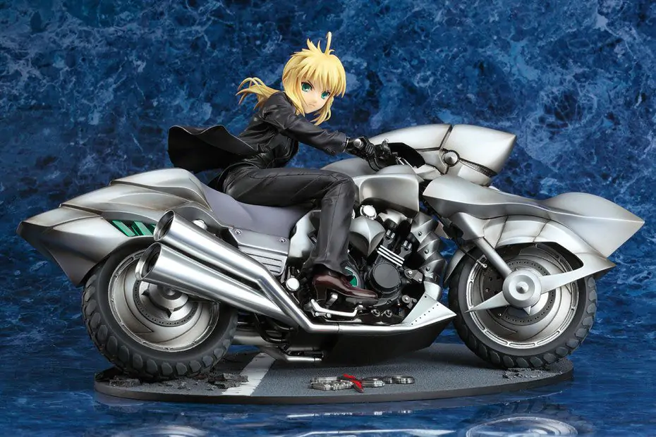 Fate/Zero Socha 1/8 Saber & Saber Motored Cuirassier (re-run) 16 cm produktová fotografia