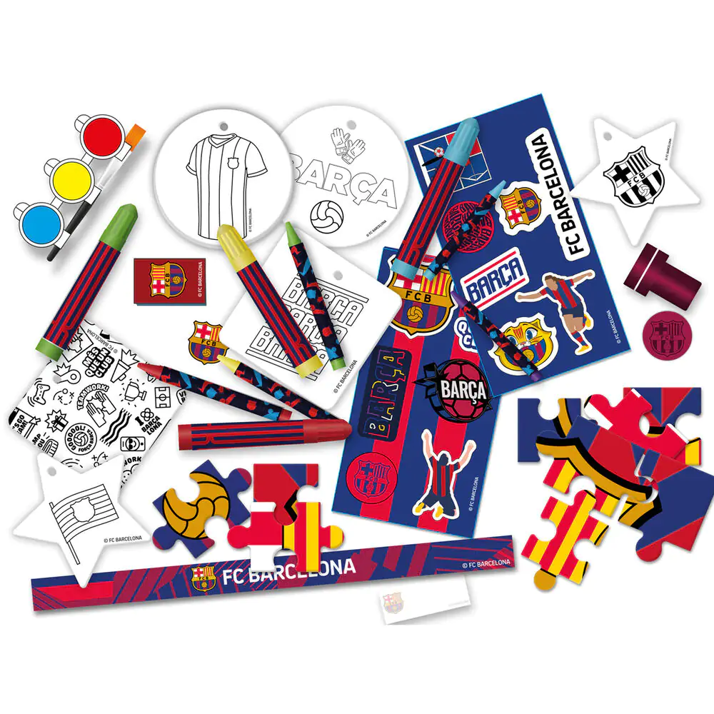 FC Barcelona adventný kalendár produktová fotografia