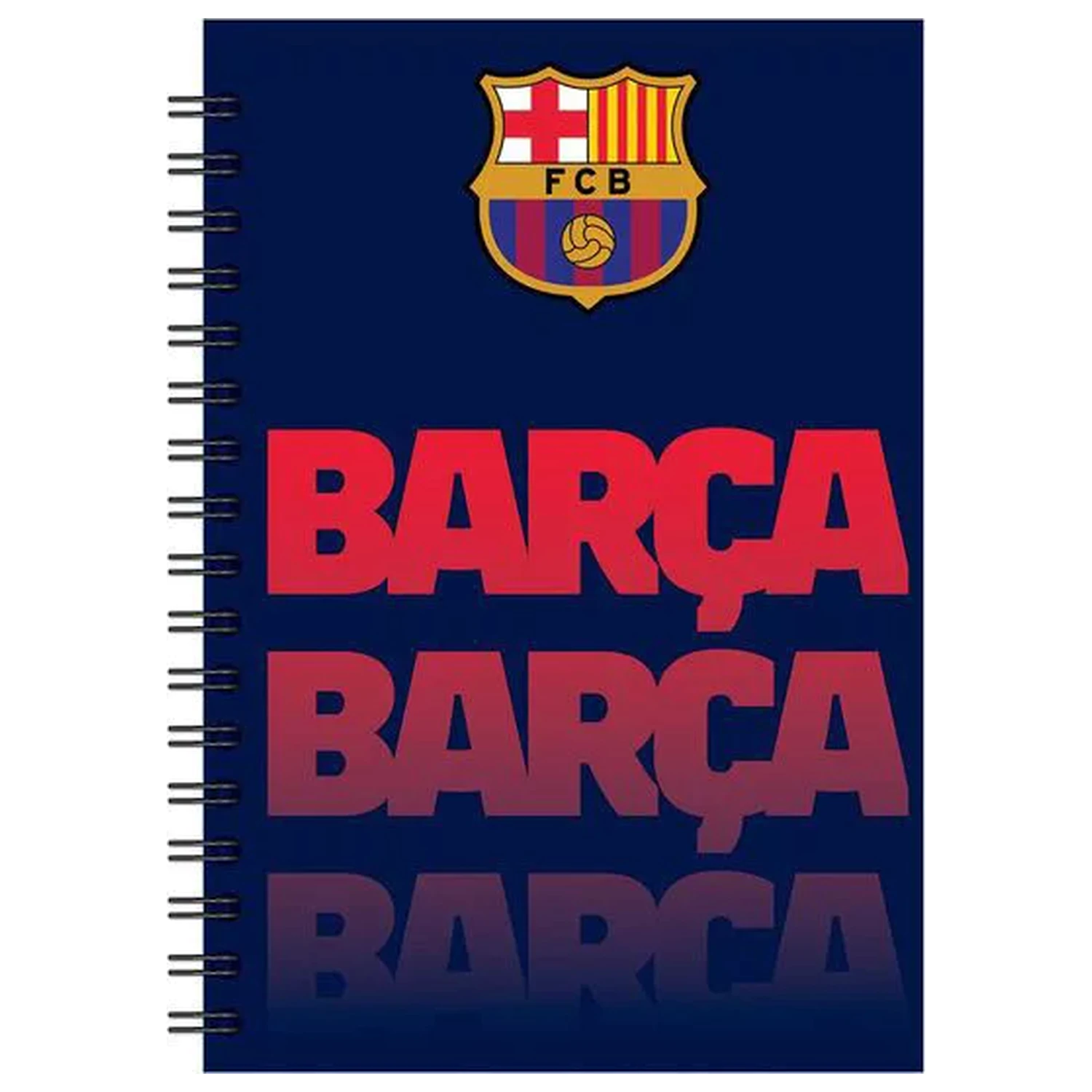 FC Barcelona Barca B/5 linkovaný špirálový zápisník, 70 listov produktová fotografia