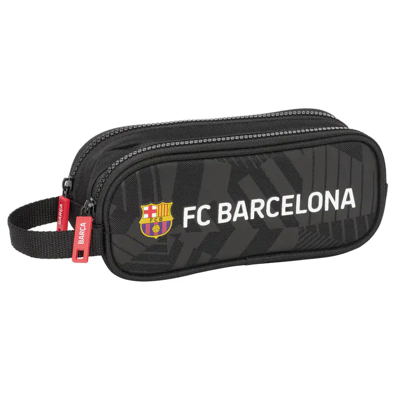 FC Barcelona Black double pencil case termékfotó