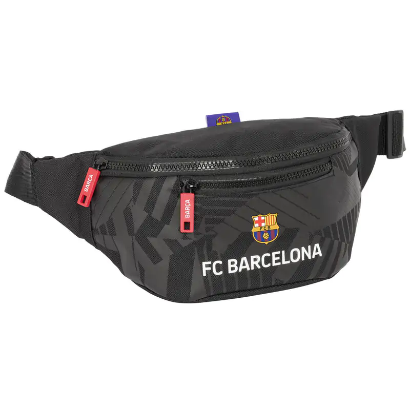 FC Barcelona Čierne puzdro na opasok produktová fotografia