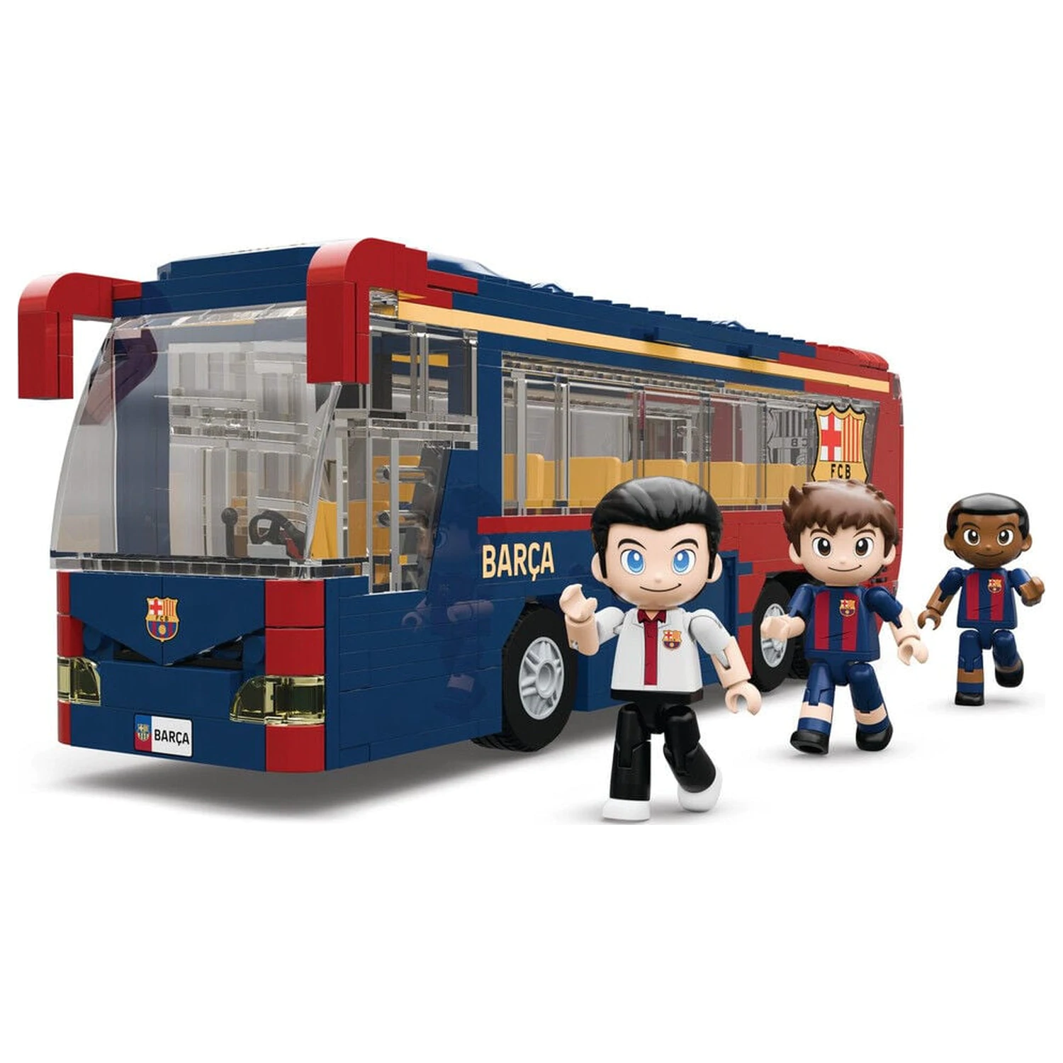 FC Barcelona súprava autobusu s figúrkami 488ks produktová fotografia