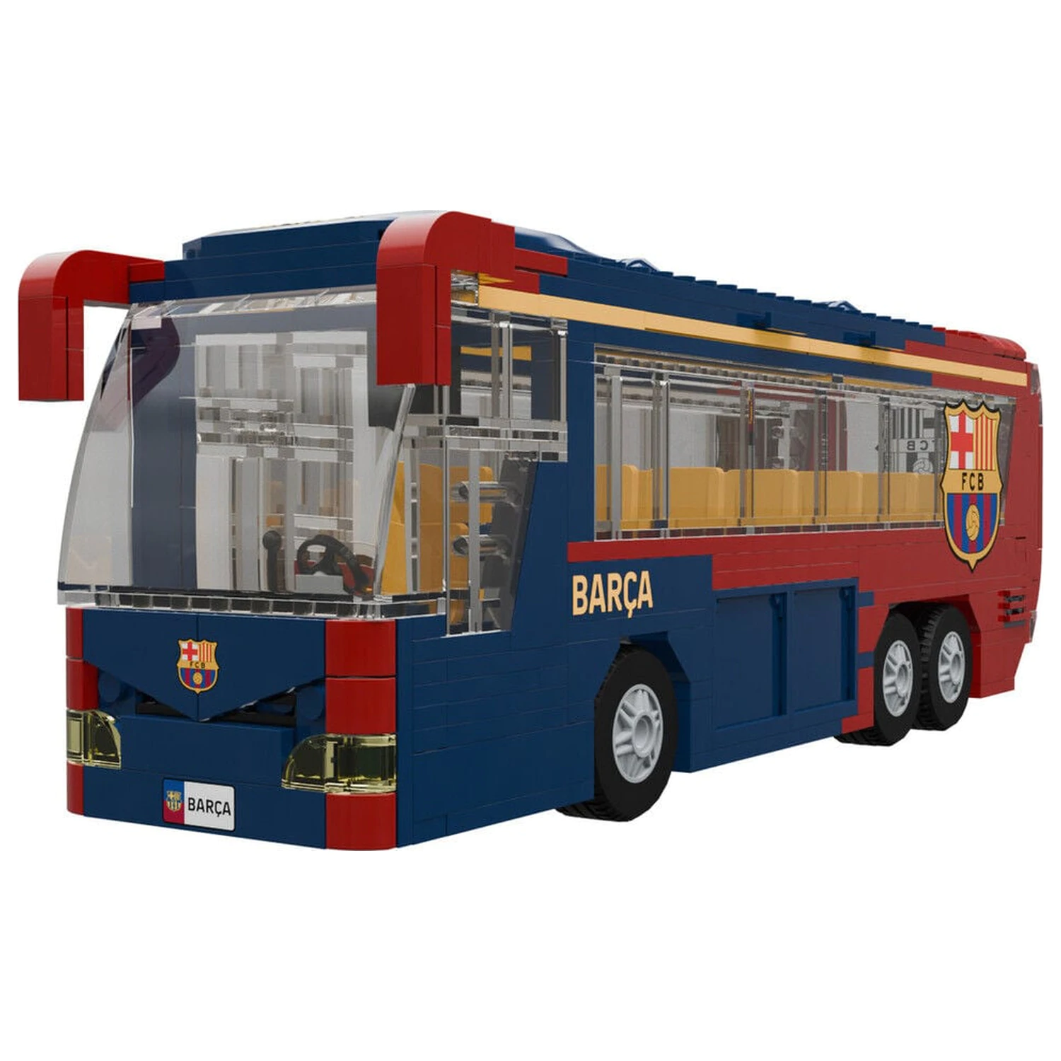 FC Barcelona súprava autobusu s figúrkami 488ks produktová fotografia