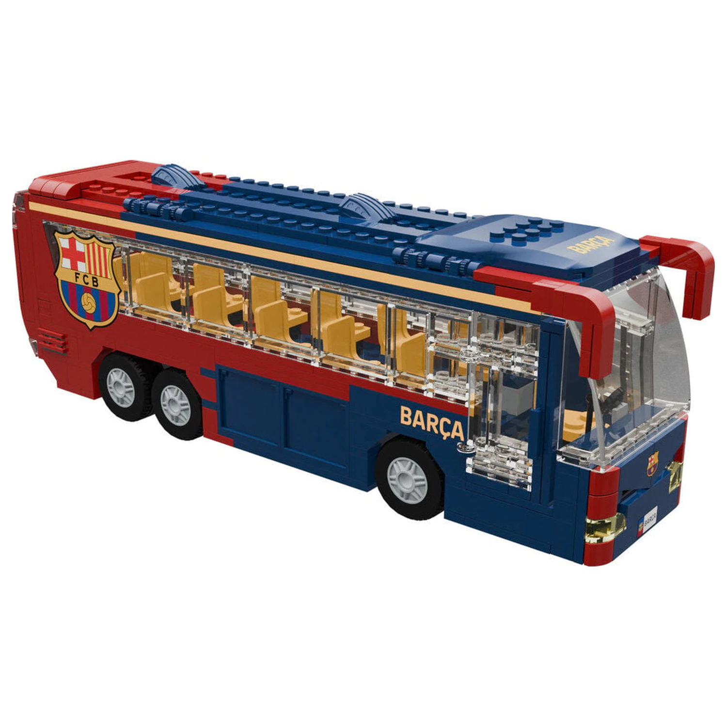 FC Barcelona súprava autobusu s figúrkami 488ks produktová fotografia