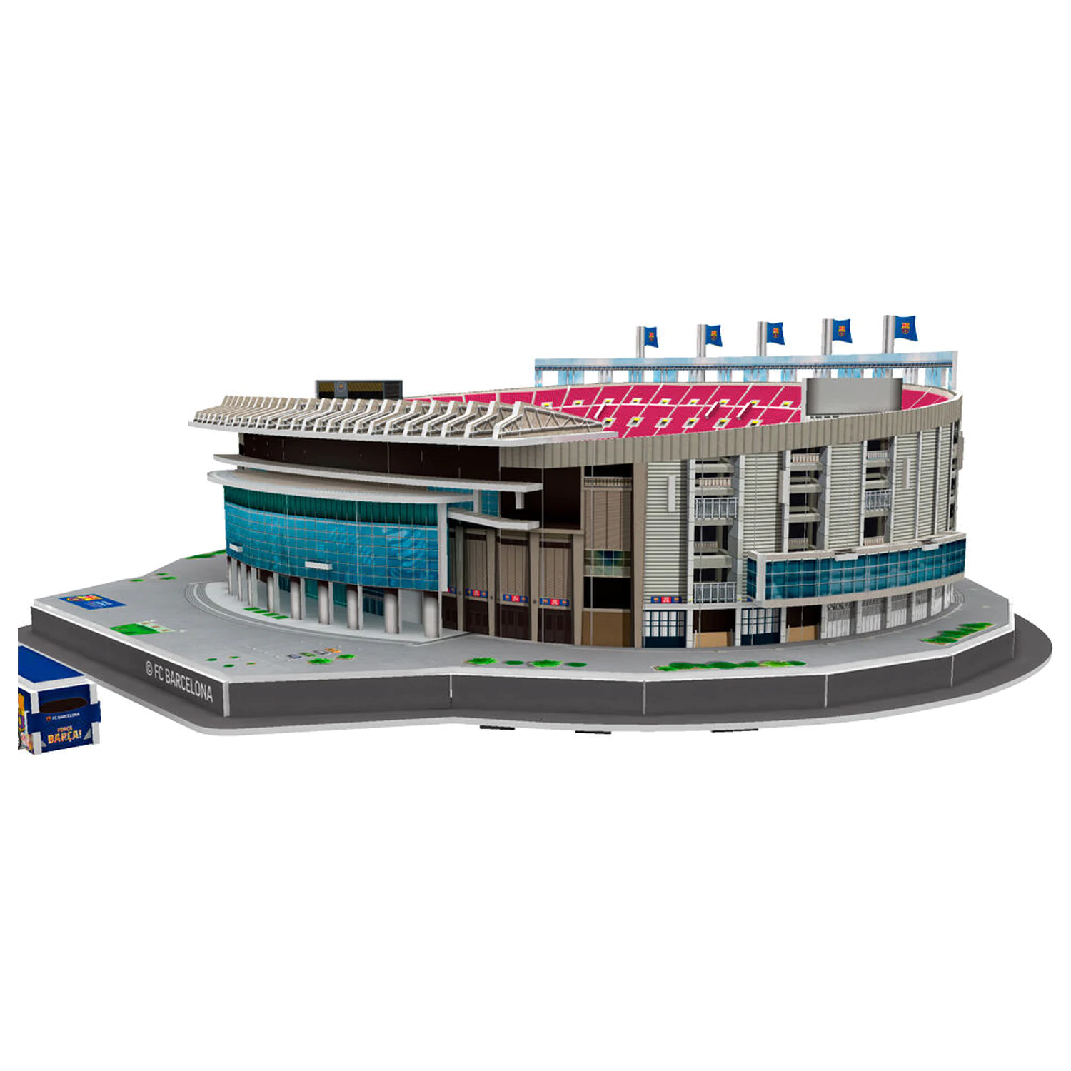 FC Barcelona Camp Nou Stadium 3D puzzle 98 ks produktová fotografia