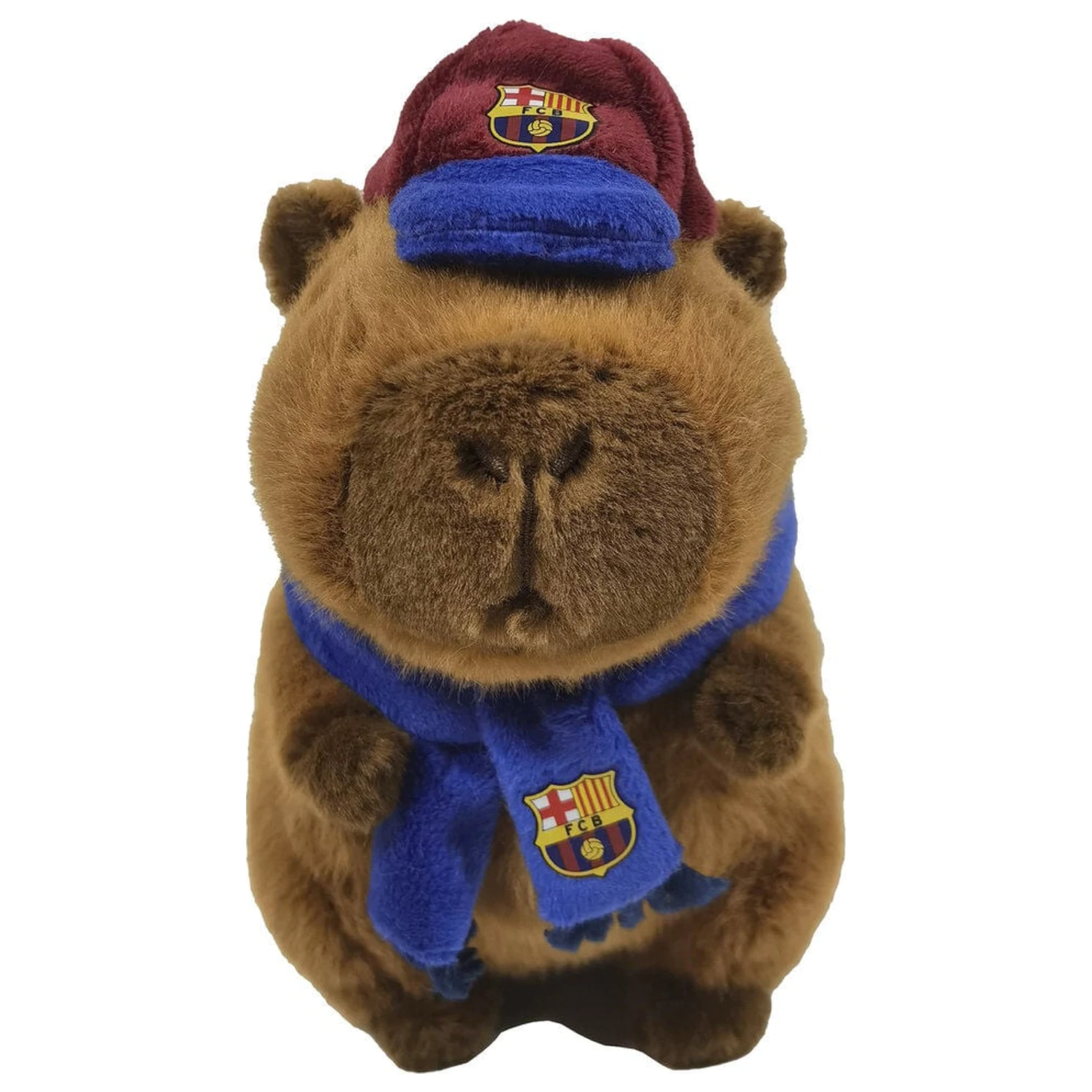 Plyšová hračka FC Barcelona Capibara produktová fotografia
