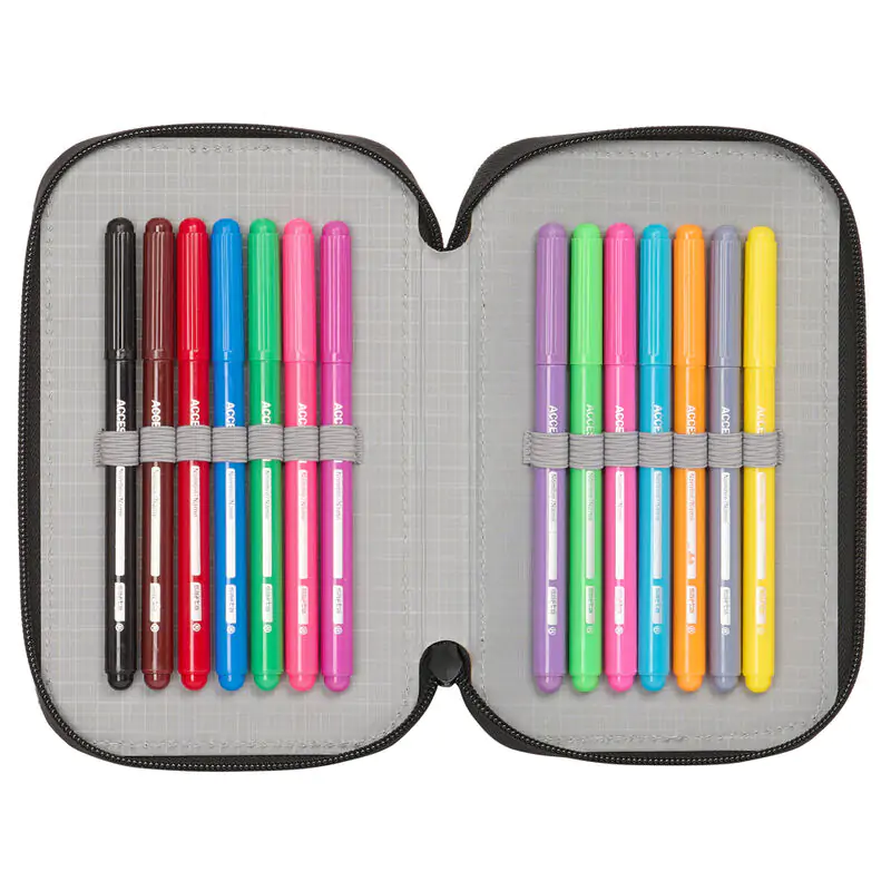 FC Barcelona dvojité puzdro na ceruzky 28 ks produktová fotografia