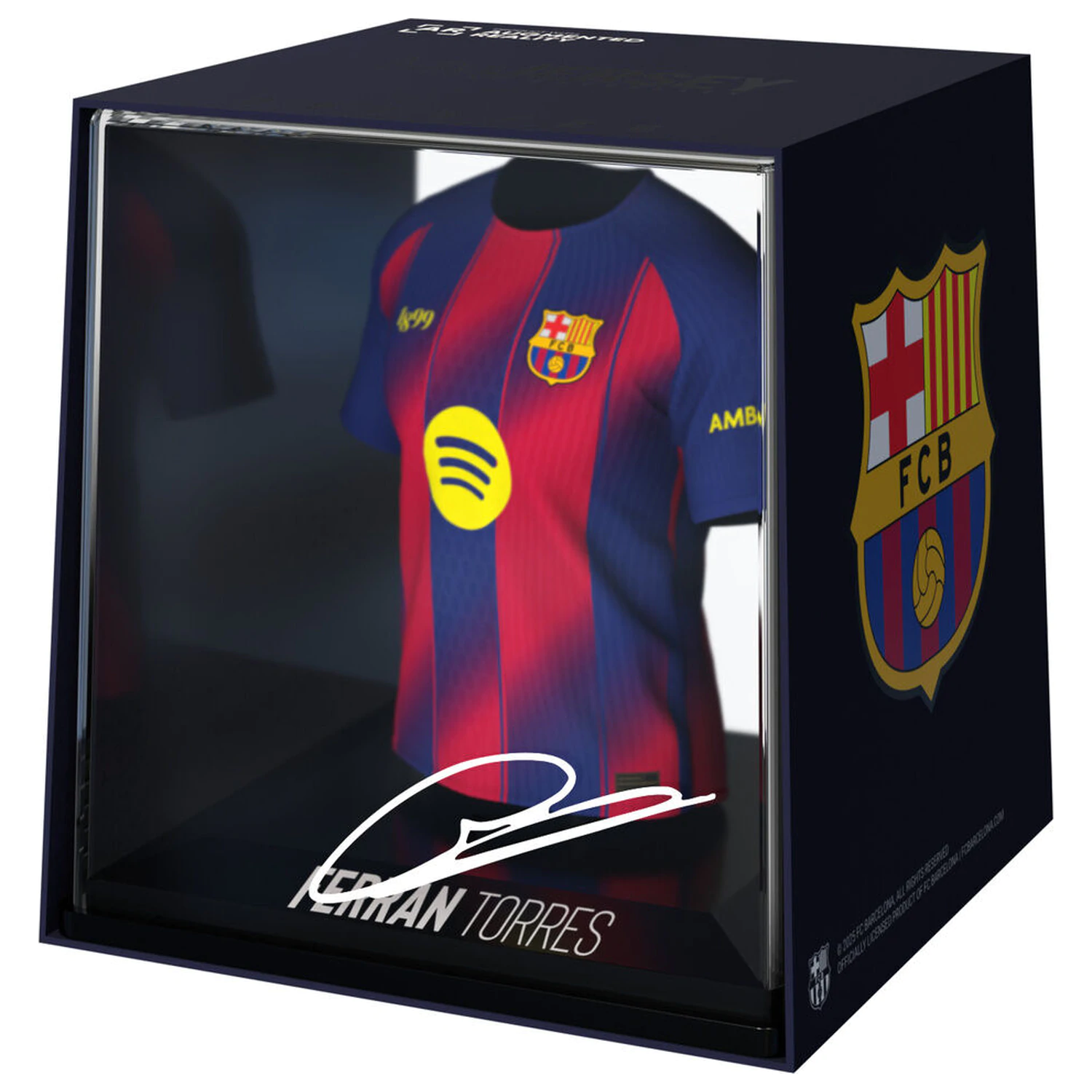 FC Barcelona Ferrán Torres mini figúrka s tričkom produktová fotografia