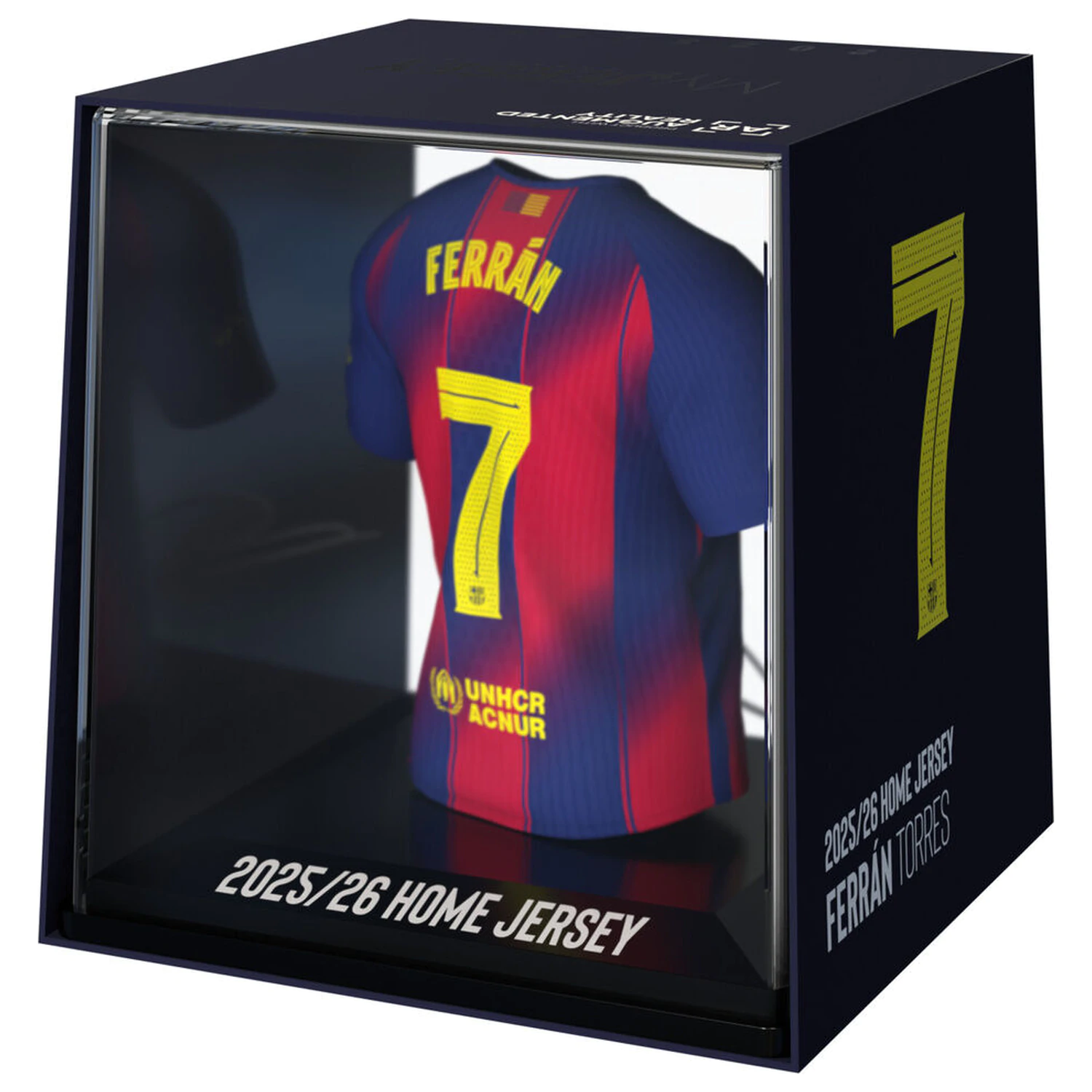 FC Barcelona Ferrán Torres mini figúrka s tričkom produktová fotografia