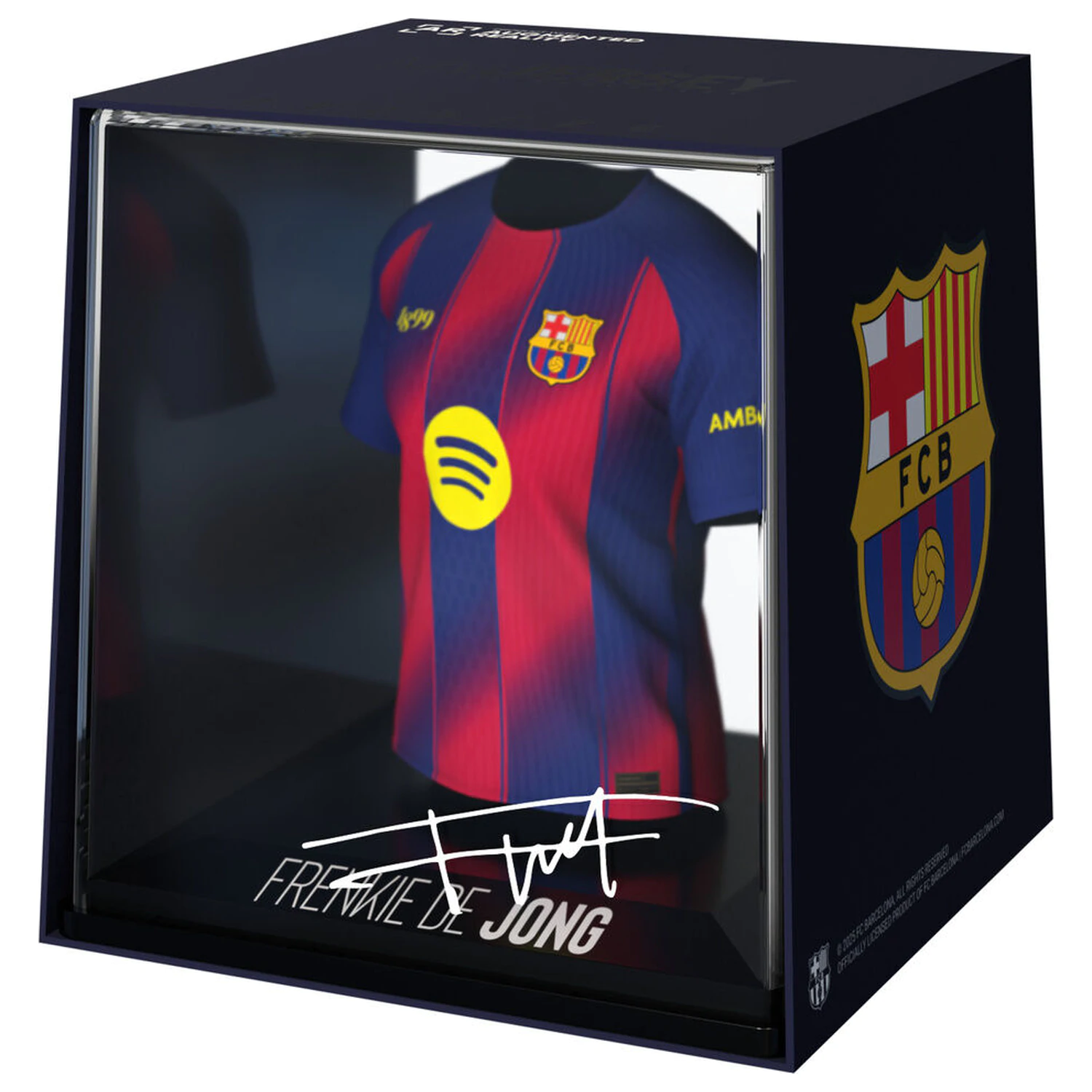 FC Barcelona Frenkie de Jong figúrka mini tričko produktová fotografia