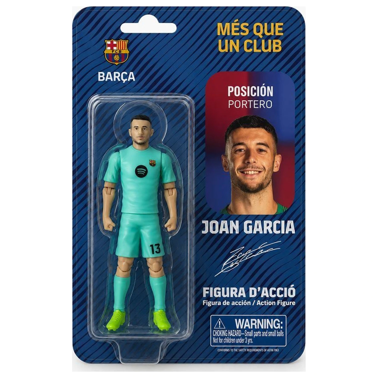 FC Barcelona Joan Garcia akčná figúrka 10cm produktová fotografia