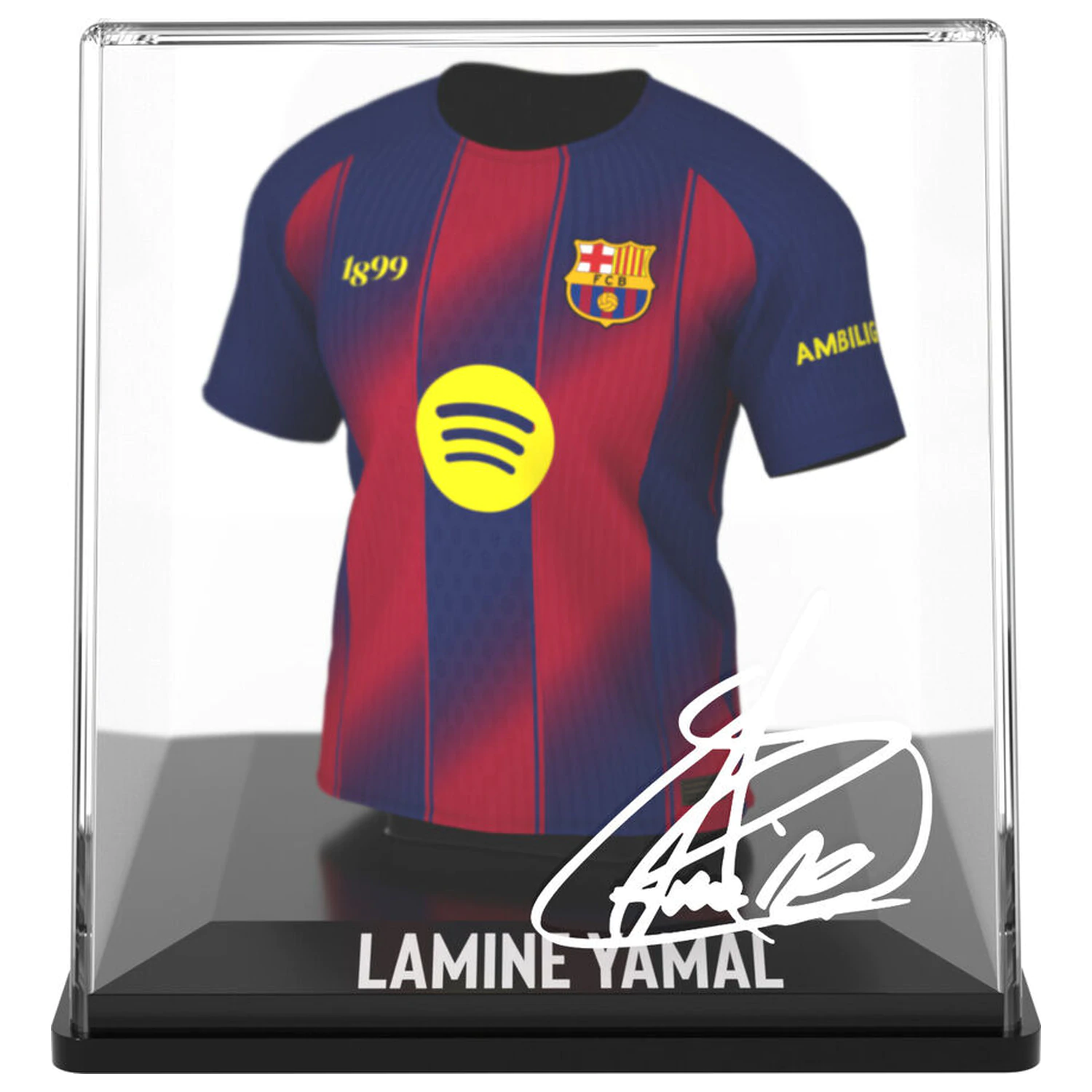 FC Barcelona Lamine Yamal mini figúrka trička produktová fotografia