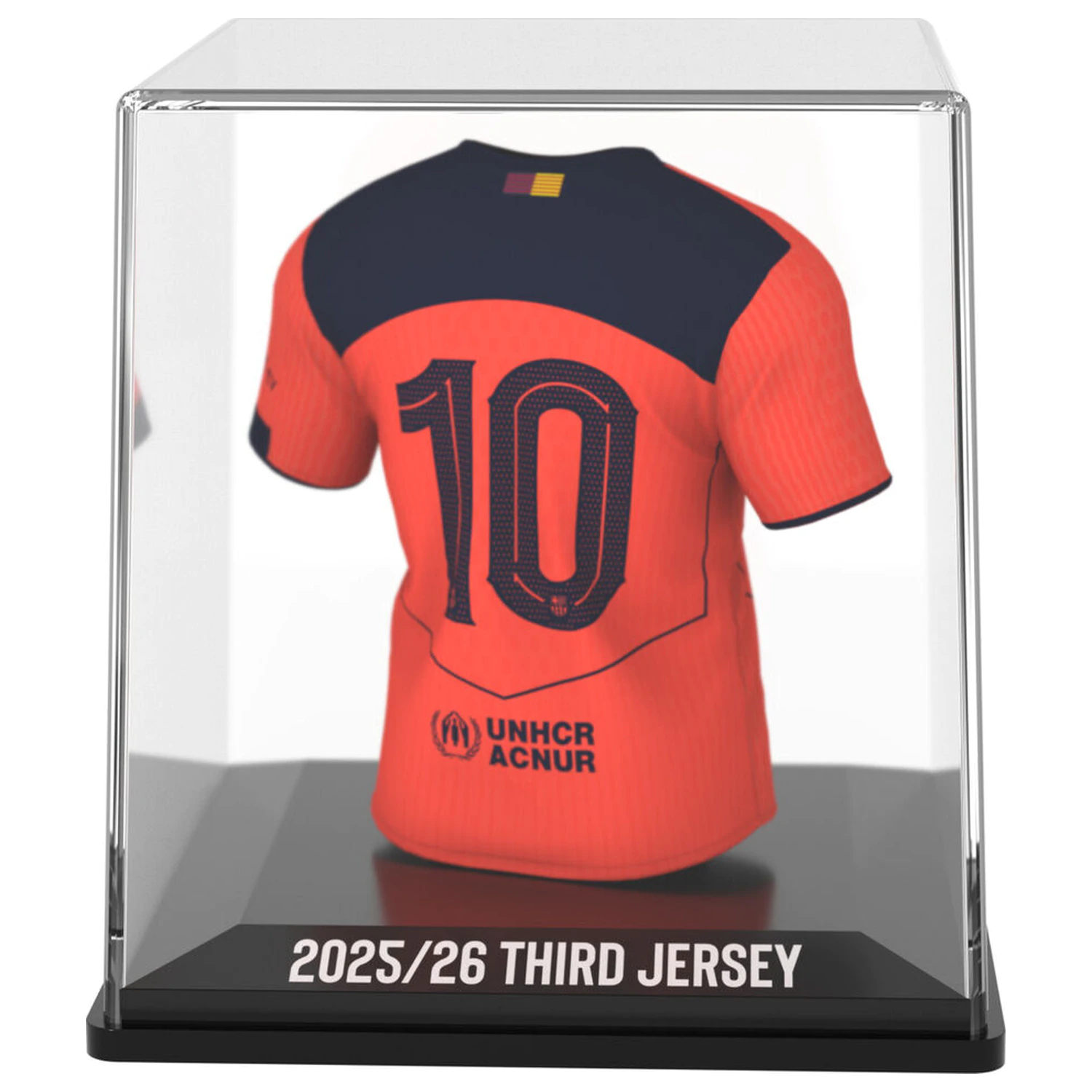 FC Barcelona mini figúrka trička produktová fotografia