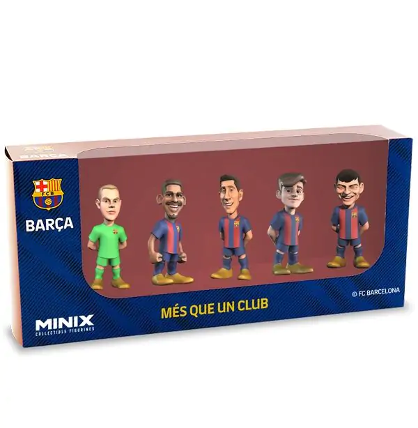 FC Barcelona Minix balenie 5 figúrok 7 cm termékfotó